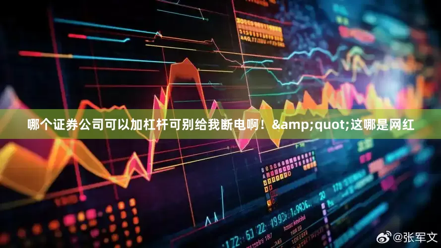 哪个证券公司可以加杠杆可别给我断电啊！&quot;这哪是网红